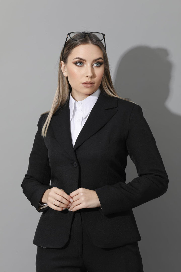 Tailored Slim Fit Suit - Black - GIFTSNY.US- KS Fashion Wear